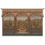Tuscan Arches European Tapestry Wall Hanging