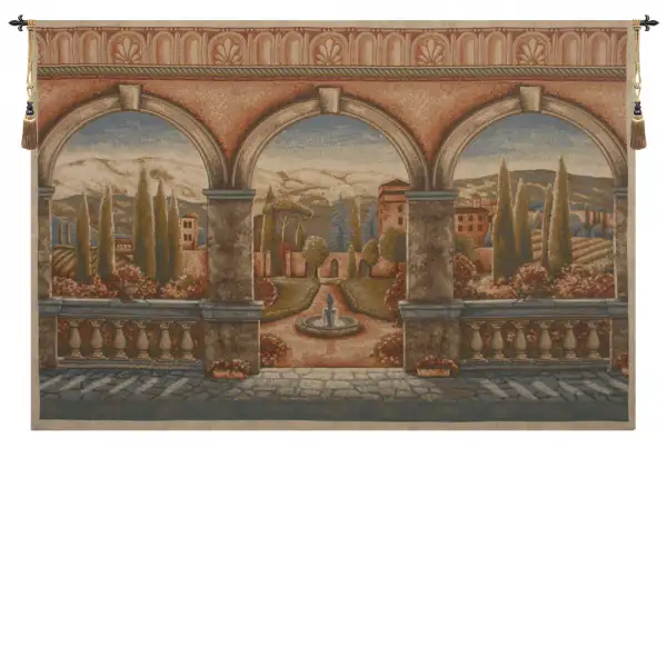 Tuscan Arches Belgian Tapestry