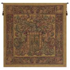 Crest and Fleur European Tapestry