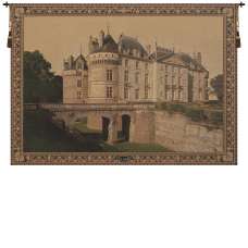 Le Lude Castle European Tapestry Wall Hanging