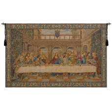 The Last Supper IV Italian Tapestry Wall Hanging