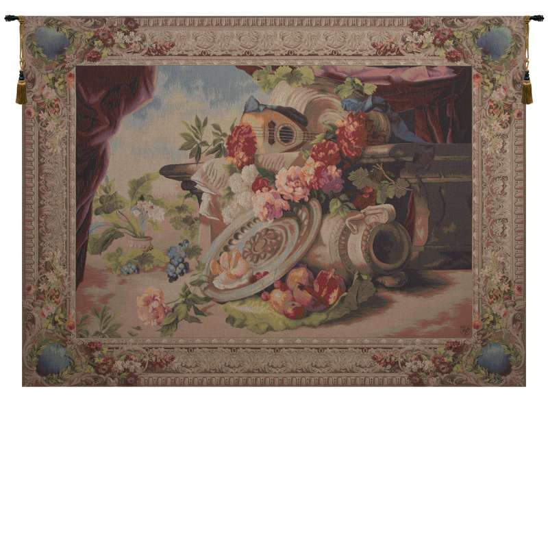 Mandolin French Tapestry Wall Hanging