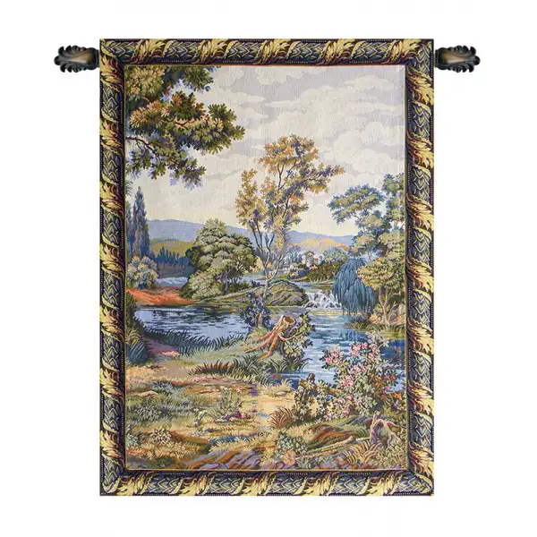 Charlotte Home Furnishing Inc. Italy Tapestry - 18 in. x 32 in. | Cascata Italian Tapestry