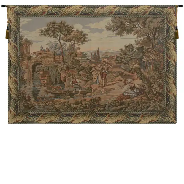 Ferry Crossing I European Tapestry