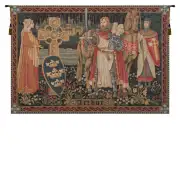 King Arthur Belgian Tapestry Wall Hanging