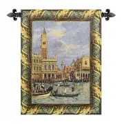 Piazza San Marco Italian Tapestry - 15 in. x 22 in. Cotton by Charlotte Home Furnishings