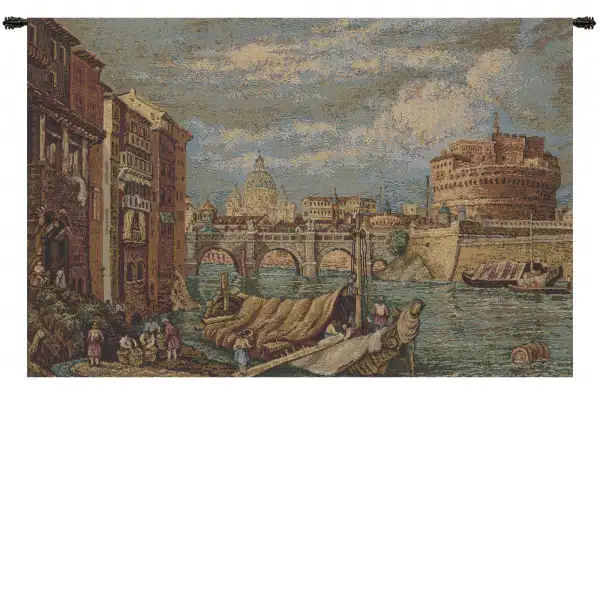 Charlotte Home Furnishing Inc. Italy Tapestry - 19 in. x 13 in. Alessia Cara | Rome Italian Tapestry