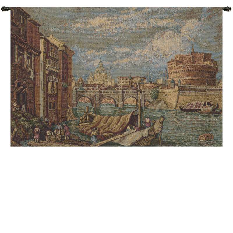 Rome Italian Tapestry Wall Hanging