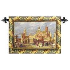 Palermo, The Cathedral Italian Tapestry Wall Hanging