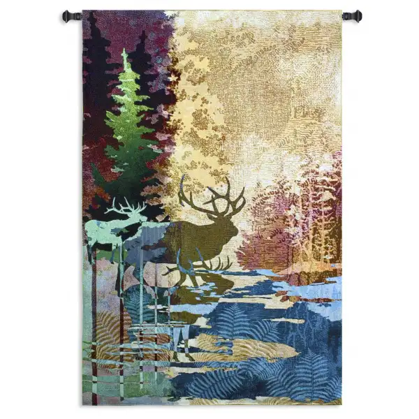 Ghosts of the Tall Timber Wall Tapestry
