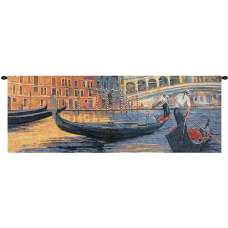 Gondola Ride II Fine Art Tapestry