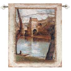 The Bridge Fine Art Tapestry