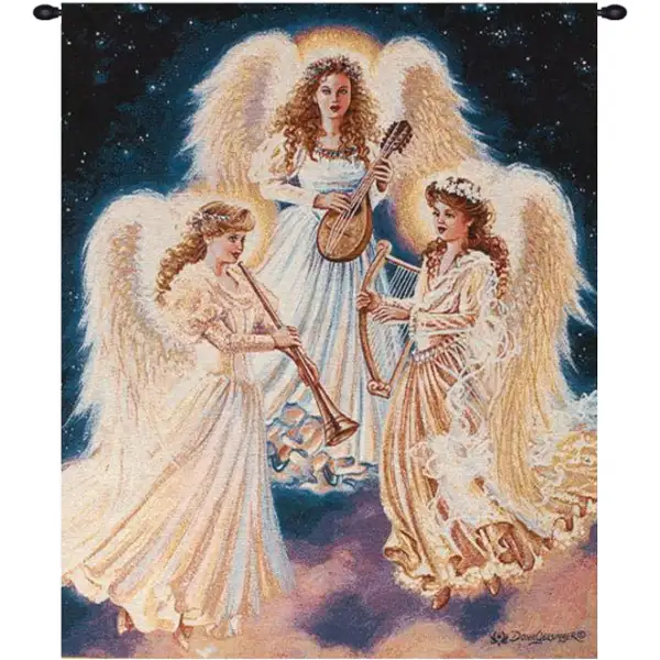 Choir of Angels Fine Art Tapestry