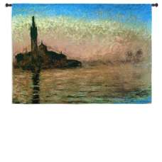 Evening in Venice Tapestry Wall Hanging