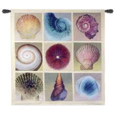 Shell Collection Tapestry Wall Hanging