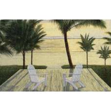 Palm Beach Retreat Fine Art Tapestry