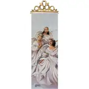 Angelic Trio Religious Bell Pull Decorative Bell Pull