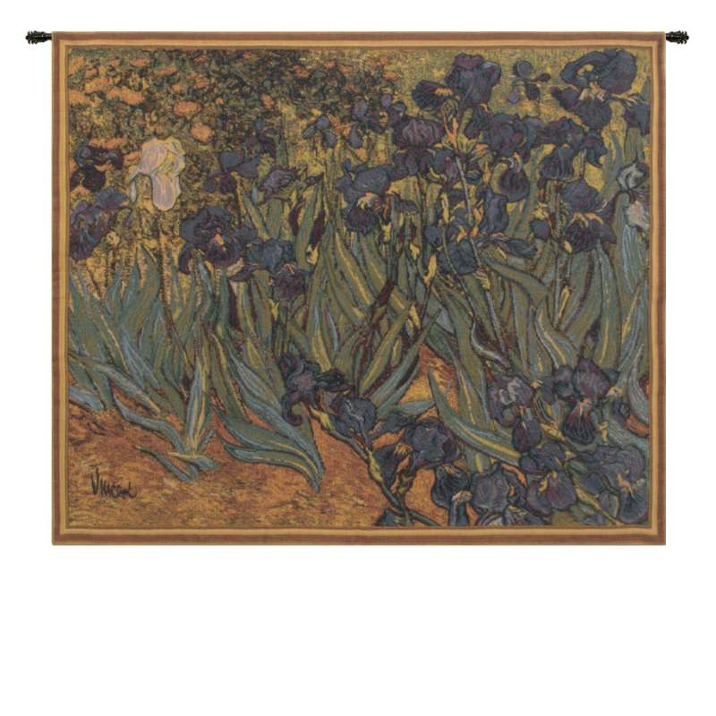 Iris European Tapestry Wall Hanging