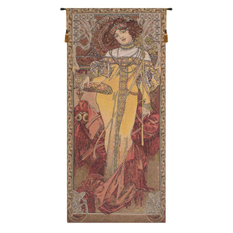 Mucha Autumn European Tapestry