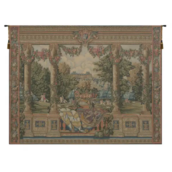 Versailles II Small European Jacquard Tapestry Wallhanging 
