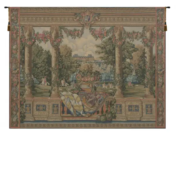 Charlotte Home Furnishing Inc. Belgium Tapestry - 36 in. x 27 in. Charles le Brun. | Versailles Napolean