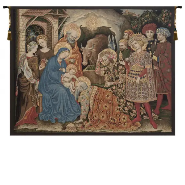 Adoration Palla Strozzi Italian Tapestry
