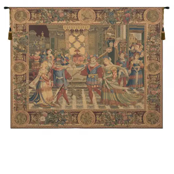 Charlotte Home Furnishing Inc. Belgium Tapestry - 55 in. x 43 in. | Lucas European Tapestry