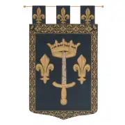 Jehanne D Arc Belgian Tapestry Wall Hanging