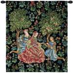 Dame au Coffret French Wall Tapestry