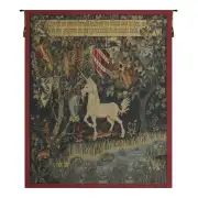 Heraldic Unicorn French Tapestry