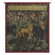 Heraldic Lion French Tapestry