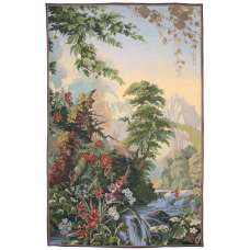 Agapanthes French Tapestry Wall Hanging