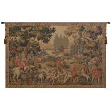 Chasse D'Oudry French Tapestry Wall Hanging