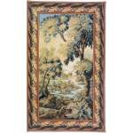 The Forest of Clairmarais with Border French Wall Tapestry