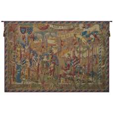 A la Cour du Roy French Tapestry Wall Hanging