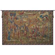 A la Cour du Roy French Tapestry Wall Hanging