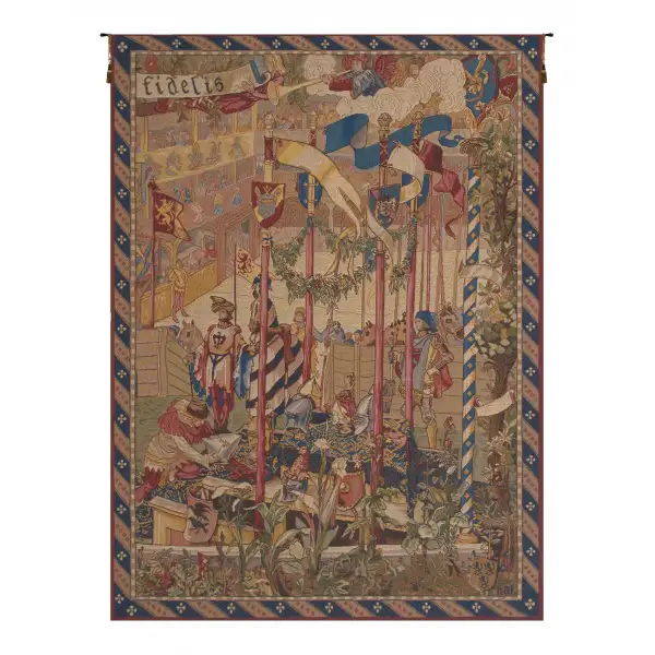 La Joute French Tapestry