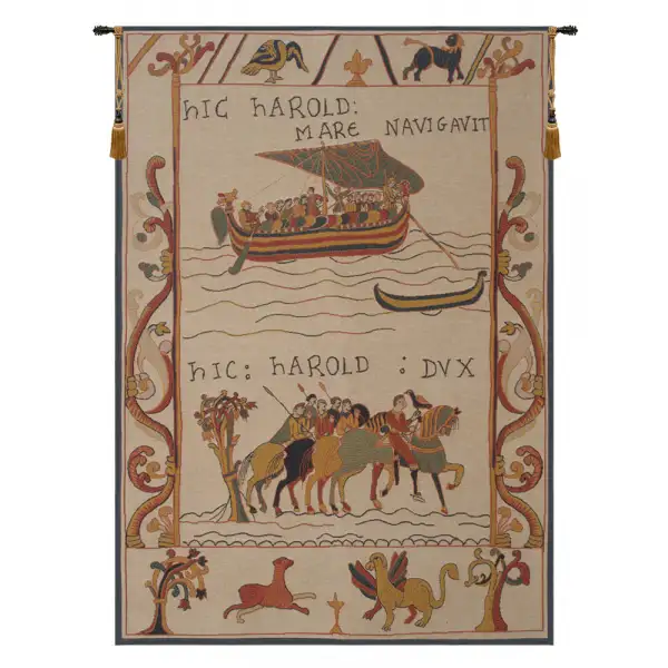 Charlotte Home Furnishing Inc. France Tapestry - 27 in. x 38 in. | Harold et William Harold and William French Tapestry