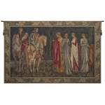 Departure of the Knights French Wall Tapestry