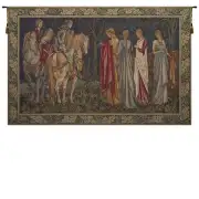Departure of the Knights French Tapestry