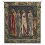 The Ladies of Camelot Les Dames de Camelot French Wall Tapestry