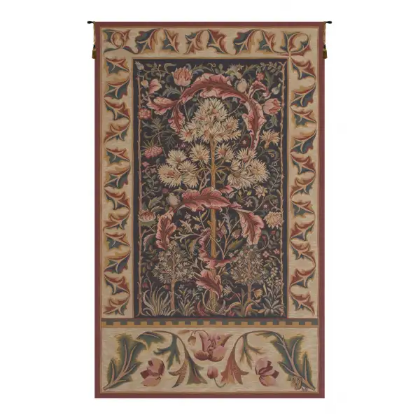 Charlotte Home Furnishing Inc. France Tapestry - 19 in. x 26 in. William Morris | Acanthus French Tapestry