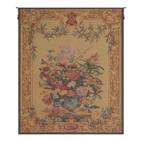Charlotte Home Furnishing Inc. France Tapestry - 27 in. x 38 in. | Vaux le Vicomete In July French Tapestry