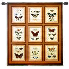 Butterflies Nature Tapestry Wall Hanging