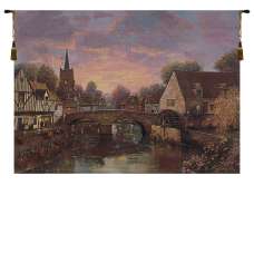 The Mill Pond Tapestry of Fine Art