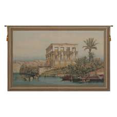 Temple of Philae European Tapestry