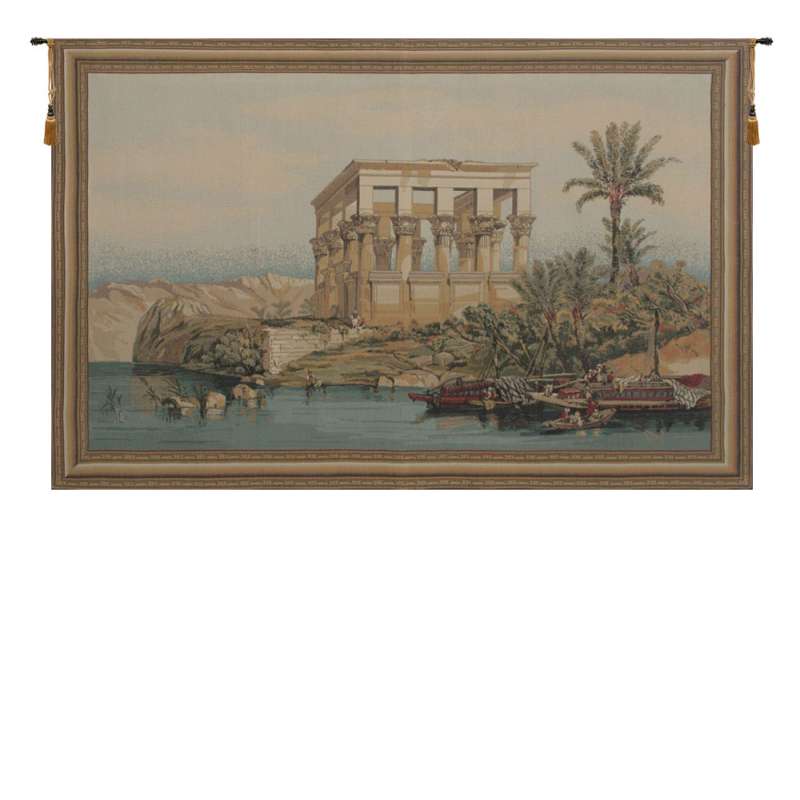 Temple of Philae European Tapestry