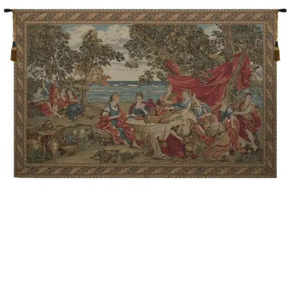 Charlotte Home Furnishing Inc. Imported Tapestry - 98 in. x 61 in. | Calypso