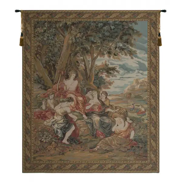 Charlotte Home Furnishing Inc. Imported Tapestry - 62 in. x 72 in. | Apollo III