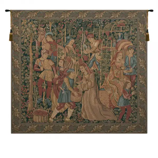 Charlotte Home Furnishing Inc. Imported Tapestry - 37 in. x 30 in. | Vendage Right Panel